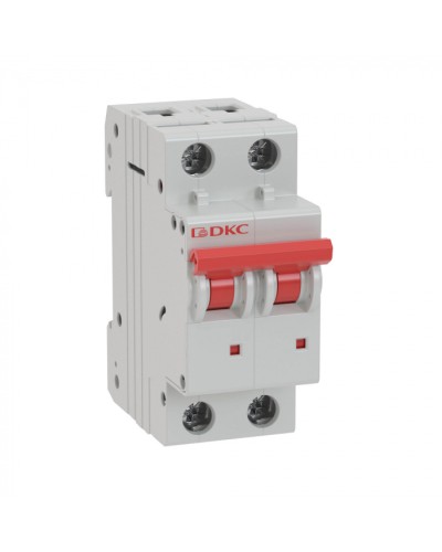Выключатель автоматический модульный YON MD63 2P 10А C 6kA DKC (MD63-2C10-6) в Петропавловске-Камчатском Электротехническое оборудование Pintop.ru