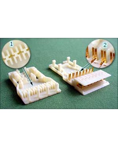 Вилка 4 пары 110 типа LANMASTER LAN-S110P4 в Петропавловске-Камчатском Коннекторы Pintop.ru