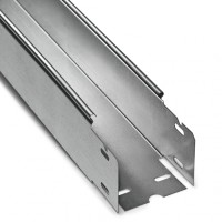 Лоток неперфорированный PTK-Line ЛМНО 100x100 (0,7) 3м ПожТехКабель (536-020)