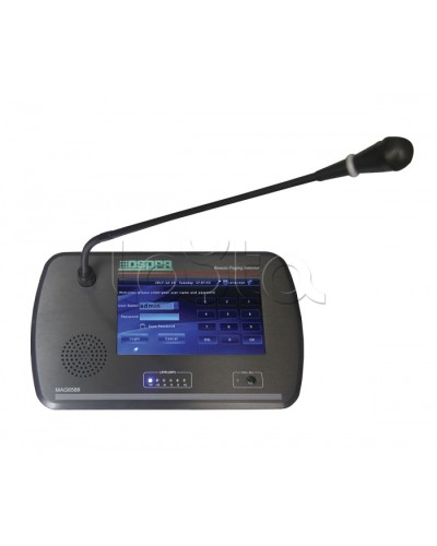 Консоль микрофонная DSPPA MAG-6588 в Петропавловске-Камчатском Система оповещения и трансляции Dsppa Pintop.ru