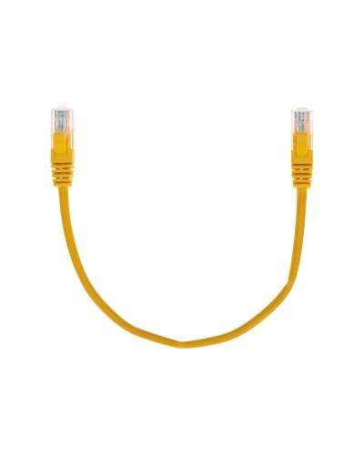 Патч-корд U/UTP, CAT 5e, RJ45-RJ45, 26AWG, LSZH, желтый, 0,3м REXANT 02-0105-03 в Петропавловске-Камчатском Патчкорды (медные) Pintop.ru
