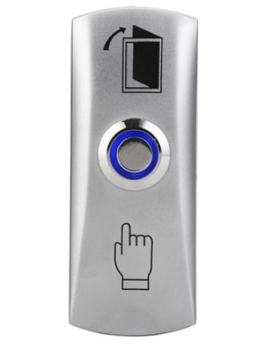 Кнопка выхода металлическая накладная AccordTec AT-H805A LED в Петропавловске-Камчатском Кнопки выхода Pintop.ru