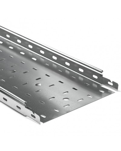 Лоток перфорированный PTK-Line ЛМПО 600x100 (1,0) 3м ПожТехКабель (537-047) в Петропавловске-Камчатском Кабельные лотки Pintop.ru