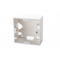 Настенная коробка для рамок серии 45, на 2 модуля 22,5х45,0 мм, белая EuroLan (12A-00-02WT)