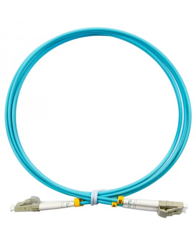 Шнур оптический duplex LC-LC 50/125 mm OM3 0,5м LSZH Cabeus (FOP-50-LC-LC-0,5m) в Петропавловске-Камчатском Патч-корды оптические Pintop.ru