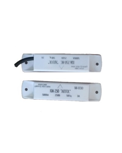 Датчик положения магнитогерконовый Магнито-Контакт КМ-250-NO ARTOL (c магнитом М-030) в Петропавловске-Камчатском Извещатели охранные Pintop.ru