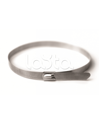 Хомут из нержавеющей стали AISI 304 13х400 DKC 27421 в Петропавловске-Камчатском Стяжки-хомуты Pintop.ru