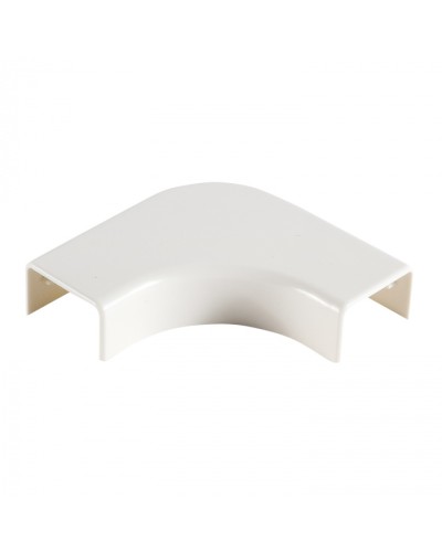 RML40/16 Угол 40х16мм плоский плавный ст.TIA, огнестойкость Е110 (5шт) 1кор.=250шт. Экопласт в Петропавловске-Камчатском Аксессуары для кабель-канала Pintop.ru