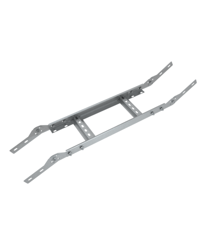 Вертикальный шарнирный угол 100х500х1,2 мм Быстрый монтаж HD85 КМ-профиль (LSHLS100-500-1.2 HD85) в Петропавловске-Камчатском Аксессуары для лотков Pintop.ru