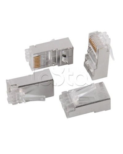 Разъём RJ-45 FTP для кабеля SOLID кат.6 ITK CS3-1C6FS в Петропавловске-Камчатском Коннекторы и разъемы Pintop.ru