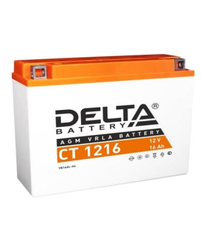 Аккумулятор АКБ 12 - 16 Delta CT 1216* в Петропавловске-Камчатском Электротехническое оборудование Pintop.ru