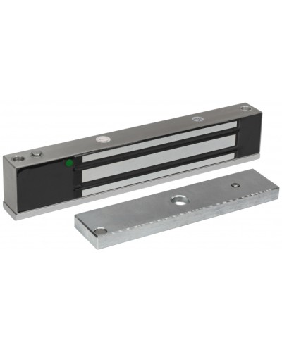 Smartec ST-EL263DLW-SS - Электромагнитный замок, уличное исполнение, СИД, датчик положения двери, IP68, нержавеющая сталь, усилие 260-280 кг. в Петропавловске-Камчатском Электромагнитные замки Pintop.ru