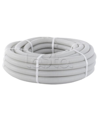 Труба гофр. ПВХ с протяжкой d20 мм (10 м) серая EKF-Plast (tg-z-20-10m) в Петропавловске-Камчатском Труба гофрированная Pintop.ru