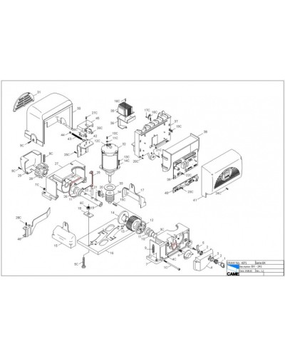 Трансформатор ZL160 Came 119RIR171 в Петропавловске-Камчатском Запчасти для шлагбаумов и автоматики Pintop.ru