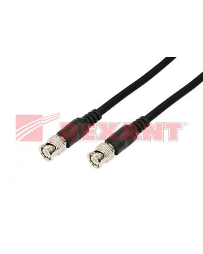 Шнур соединительный BNC-BNC (3 м) для систем видеонаблюдения REXANT (18-2703) в Петропавловске-Камчатском Патч-корды и пигтейлы Pintop.ru