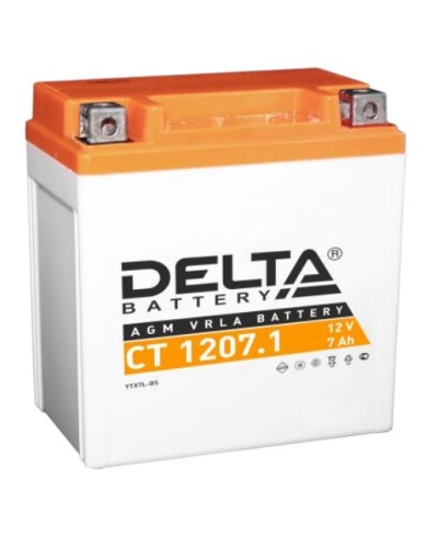 Аккумулятор АКБ 12 - 7 Delta CT 1207.1 в Петропавловске-Камчатском Электротехническое оборудование Pintop.ru