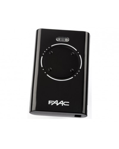 Брелок-передатчик 4-канальный Faac 7870081 (черный) в Петропавловске-Камчатском Устройства радиоуправления для шлагбаумов и автоматики Pintop.ru