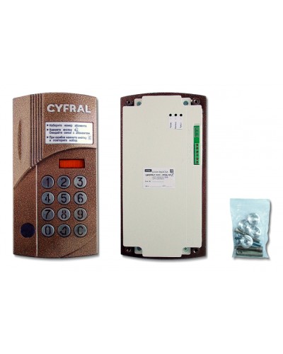 Блок вызова Цифрал CCD-2094.1И/PVC в Петропавловске-Камчатском Блоки вызова многоабонентные Pintop.ru