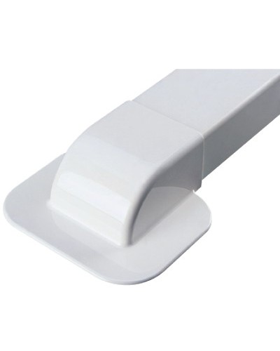 Ввод в стену под углом 90 град. для короба 90х40 мм DKC AIR90408 в Петропавловске-Камчатском Аксессуары для стоек и шкафов Pintop.ru