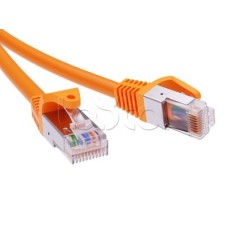 Патч-корд экранированный CAT6A F/UTP 4х2, LSZH, оранжевый, 10м DKC RN6AFU4500OR