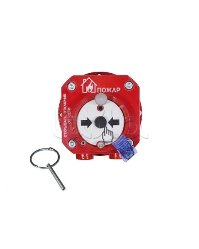 Извещатель пожарный ручной взрывозащищенный Спектрон-512-Exd-Н-ИПР-В-HART в Петропавловске-Камчатском Пожарные извещатели (Ex) Pintop.ru