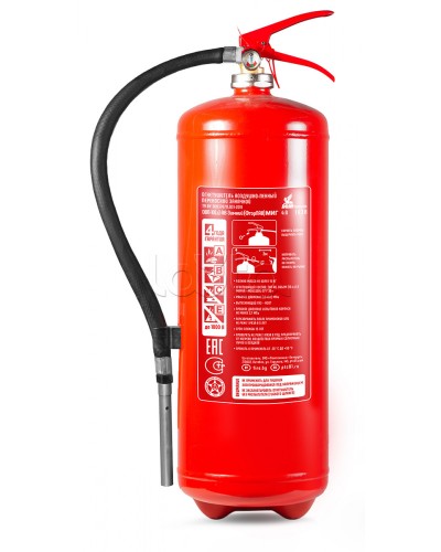 Огнетушитель ПОЖТЕХНИКА ОВП-10(з) МИГ летний (ФторПАВ) в Петропавловске-Камчатском Огнетушители Pintop.ru