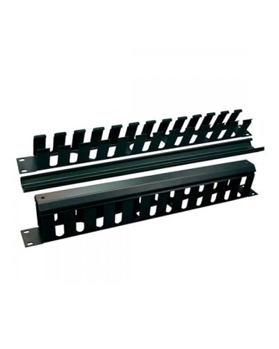 Органайзер кабельный 19 c крышкой на 24 порта, 2U TWT TWT-ORG/CV24-2U в Петропавловске-Камчатском Кабельные органайзеры Pintop.ru