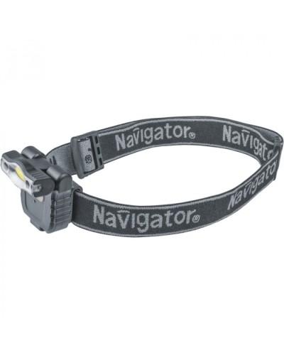 Фонарь Navigator 93 190 NPT-H27-ACCU налоб. 1COB LED 3Вт 1реж. Li-pol 0,5Ач в Петропавловске-Камчатском Источники света(Лампы) Pintop.ru