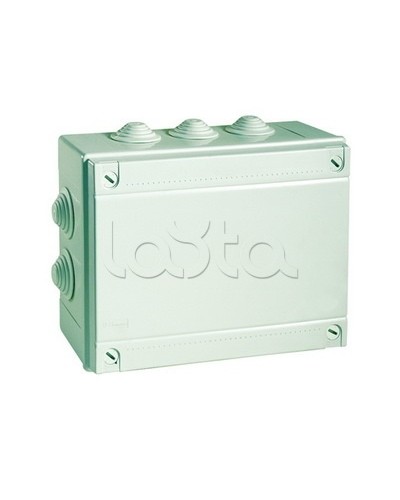 Коробка ответвительная с кабельными вводами 240х190х90 DKC (54201) в Петропавловске-Камчатском Распределительные коробки Pintop.ru