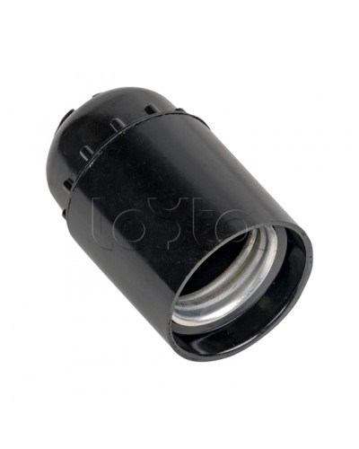 Патрон карболитовый подвесной Е27 черн. без наклейки EKF PROxima (LHC-E27-s) в Петропавловске-Камчатском Источники света(Лампы) Pintop.ru