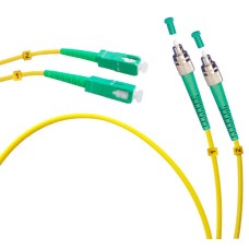 Шнур оптический duplex FC/APC-SC/APC 9/125 sm 5м LSZH Cabeus FOP(d)-9-FC/APC-SC/APC-5m