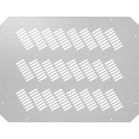 Заглушка проема вентиляторного блока, перфорированная TLK TLK-BLNK-FAN-P-GY