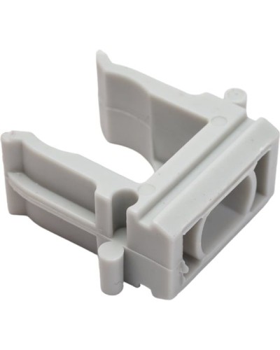 Крепёж-клипса для труб ø16 мм, серая (100 шт/уп)Rexant (28-0116-2) в Петропавловске-Камчатском Держатели, клипсы, скобы Pintop.ru