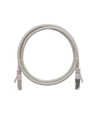Шнур коммутационный 2хRJ45/8P8C F/UTP кат.5е (1 м) NIKOMAX (NMC-PC4SD55B-010-GY) в Петропавловске-Камчатском Патчкорды (медные) Pintop.ru