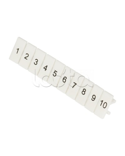 Маркеры для JXB с нумерацией 1-10 (100 шт.) EKF PROxima (dek-35-1-10) в Петропавловске-Камчатском Аксессуары для кабель-канала Pintop.ru