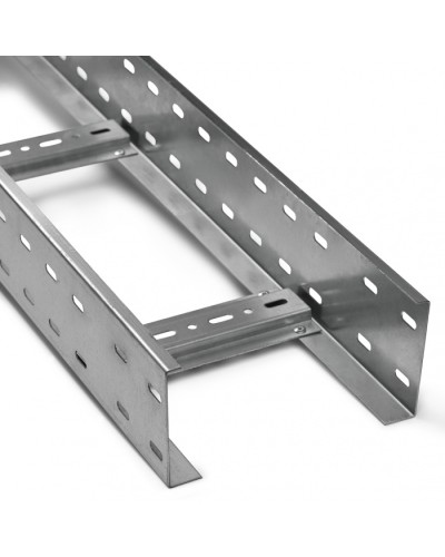 Лоток лестничный PTK-Line ЛМЛО 200x100 (1,2 мм) (3м) ПожТехКабель (650-020) в Петропавловске-Камчатском Кабельные лотки Pintop.ru