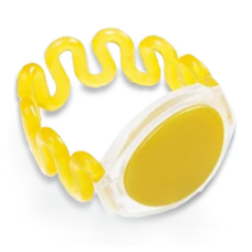 Temic Браслет TS пружинный желтый Tantos