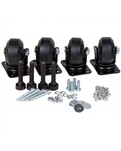 Комплект усиленных роликов и ножек для шкафов DCS LANMASTER (LAN-DC-CB-R+F-SET) в Петропавловске-Камчатском Аксессуары для стоек и шкафов Pintop.ru