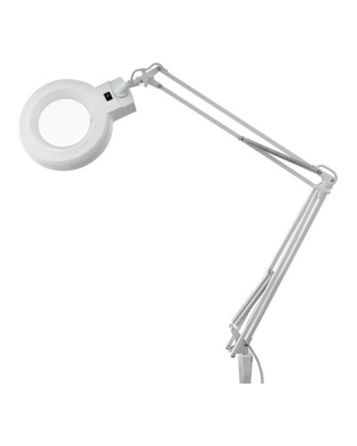 Лупа на струбцине круглая настольная 8Х с подсветкой REXANT (31-0021) в Петропавловске-Камчатском Монтажные материалы Pintop.ru