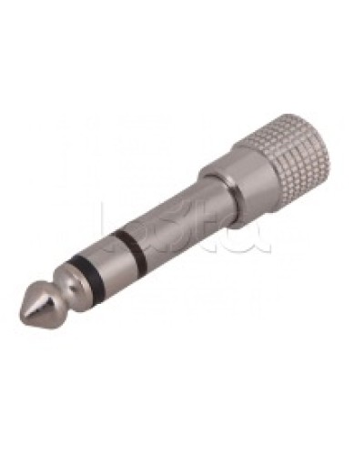 Переходник штекер 6.3мм стерео - гнездо 3.5мм стерео (металл) (50шт/уп) REXANT 14-0205 в Петропавловске-Камчатском Коннекторы Pintop.ru