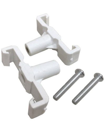 Комплект фиксаторов для установки суппорта в короб 120х50 мм, 2 шт. LANMASTER (LAN-CT120-FRM-FIX) в Петропавловске-Камчатском Аксессуары для лотков Pintop.ru