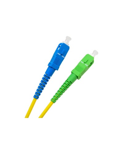 Патч-корд оптический переходной (SM), 9/125 (OS2), SC/APC-SC/UPC, (Simplex), LSZH, 3м REXANT 50-2052 в Петропавловске-Камчатском Патч-корды оптические Pintop.ru