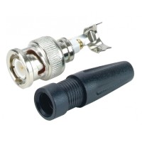 Разъем штекер BNC под винт с колпачком ПожТехКабель PTK-Accessories
