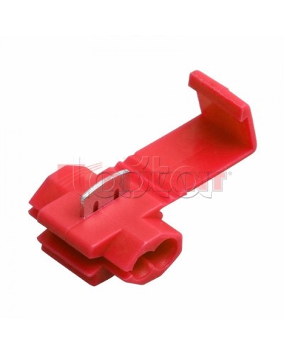 Ответвитель 0.5-1.0мм² (KW-3, 3MR (LT-215)) красный (100шт/уп) REXANT 08-0761 в Петропавловске-Камчатском Аксессуары для кабель-канала Pintop.ru