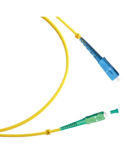 Шнур оптический Cabeus FOP(s)-9-SC/APC-SC/UPC-1m в Петропавловске-Камчатском Патч-корды оптические Pintop.ru