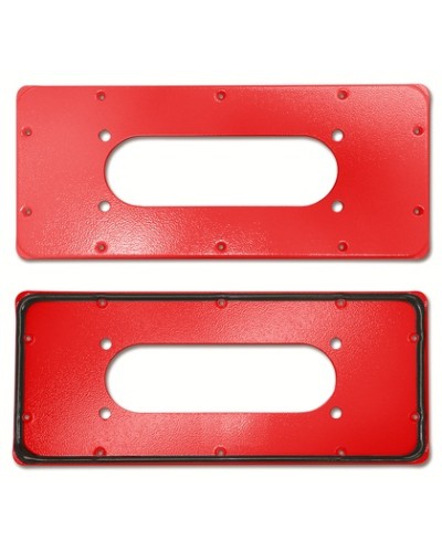 Фланец красный для ST с перф. Тип 5 DKC R5FPST03-RAL3000 в Петропавловске-Камчатском Аксессуары для стоек и шкафов Pintop.ru