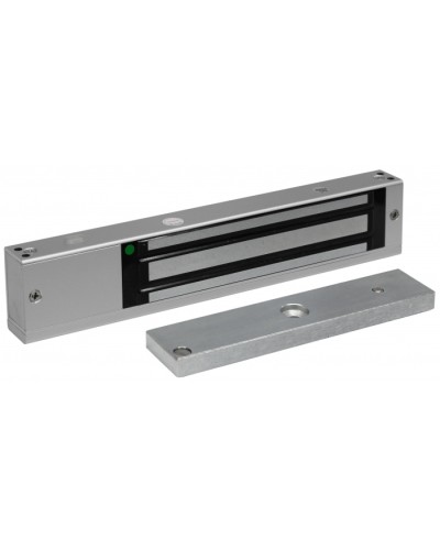 Smartec ST-EL260DL-SL - Электромагнитный замок, внутреннее исполнение, СИД, датчик положения двери, усилие 260-280 кг. в Петропавловске-Камчатском Электромеханические замки Pintop.ru