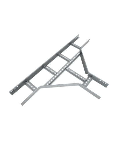 Т-отвод лестничный 50х150х1,2 мм HD85 КМ-профиль (LTD50-150-1.2 HD85) в Петропавловске-Камчатском Аксессуары для лотков Pintop.ru