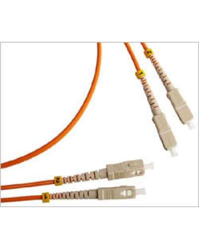 Патч-корд оптический LSZH, дуплексный, SC/PC-SC/PC, MM 50/125, 5м LANMASTER LAN-2SC-2SC/OM2-5.0 в Петропавловске-Камчатском Патч-корды и пигтейлы Pintop.ru