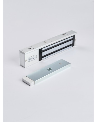 R-Lock RL-EM280-LSS - Электромагнитный замкок, 280кг, DC12/24B, цвет серебристый сатинированный алюминий RAL 7047, два датчика втроены в корпус замка: датчик Холла и магнито-контактный датчик в Петропавловске-Камчатском Электромагнитные замки Pintop.ru